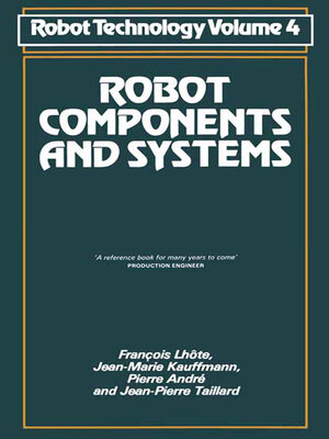 cover image of Robot Components and Systems